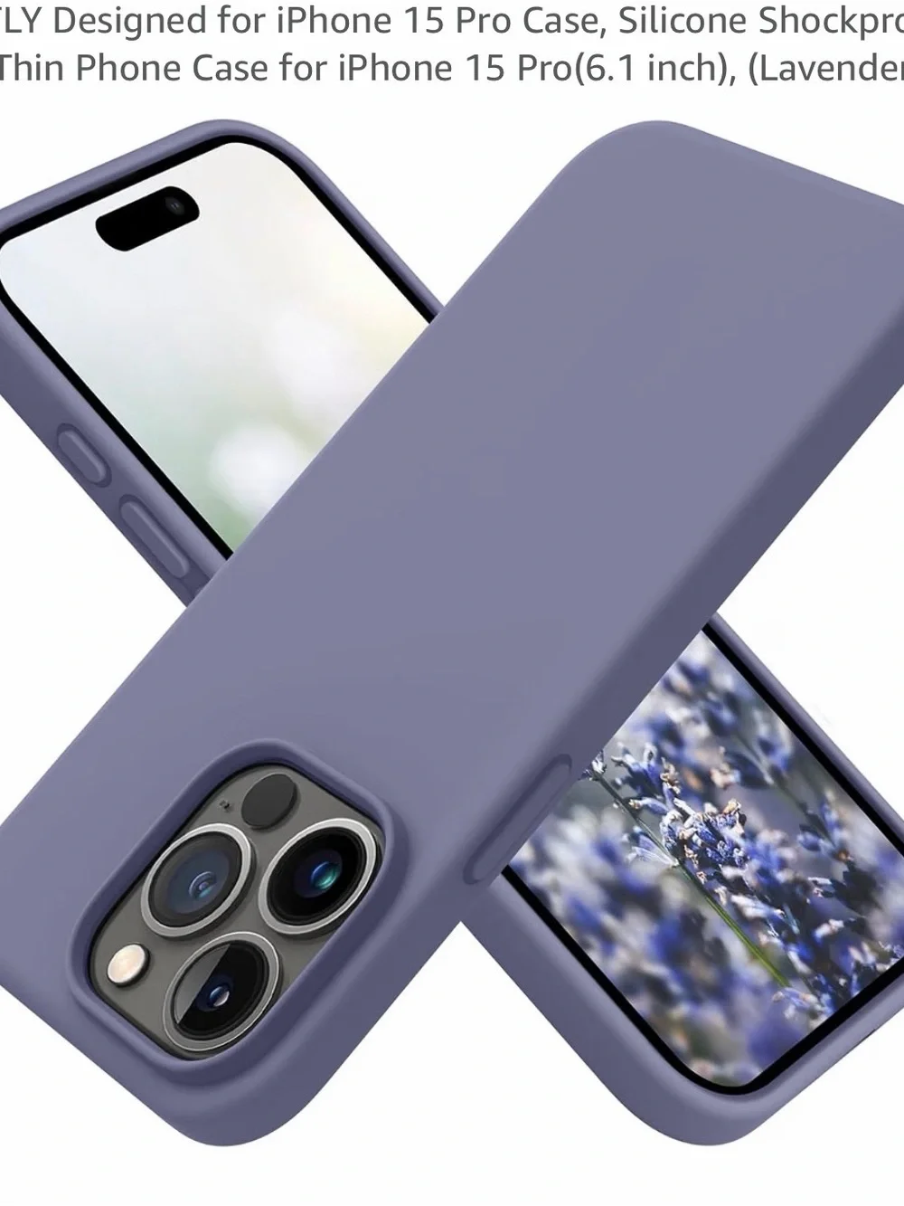 OTOFLY iPhone 15 Pro Shockproof Silicone Phone Case
